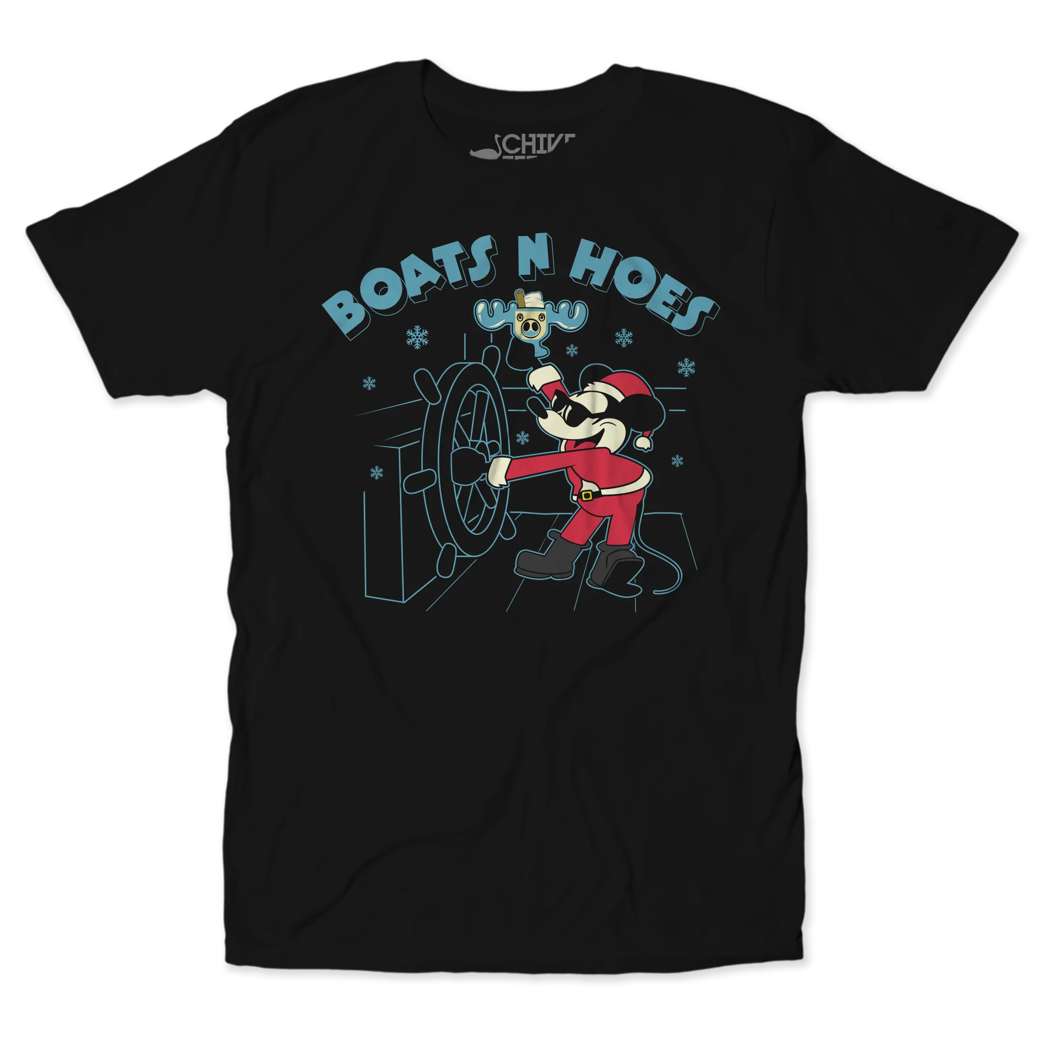 Boats N Hoes Christmas Edition Unisex Tee