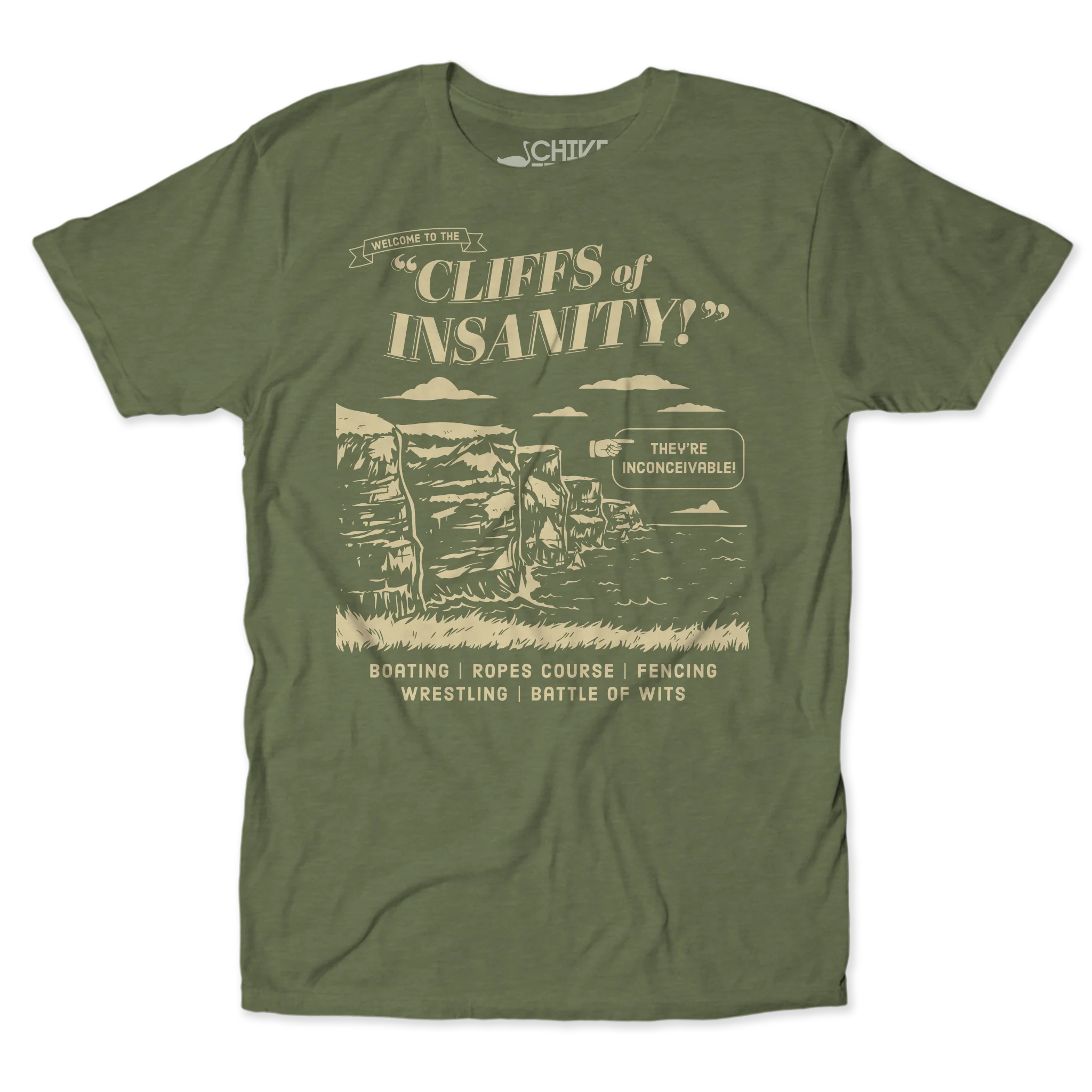 Cliffs Of Insanity Unisex Tee