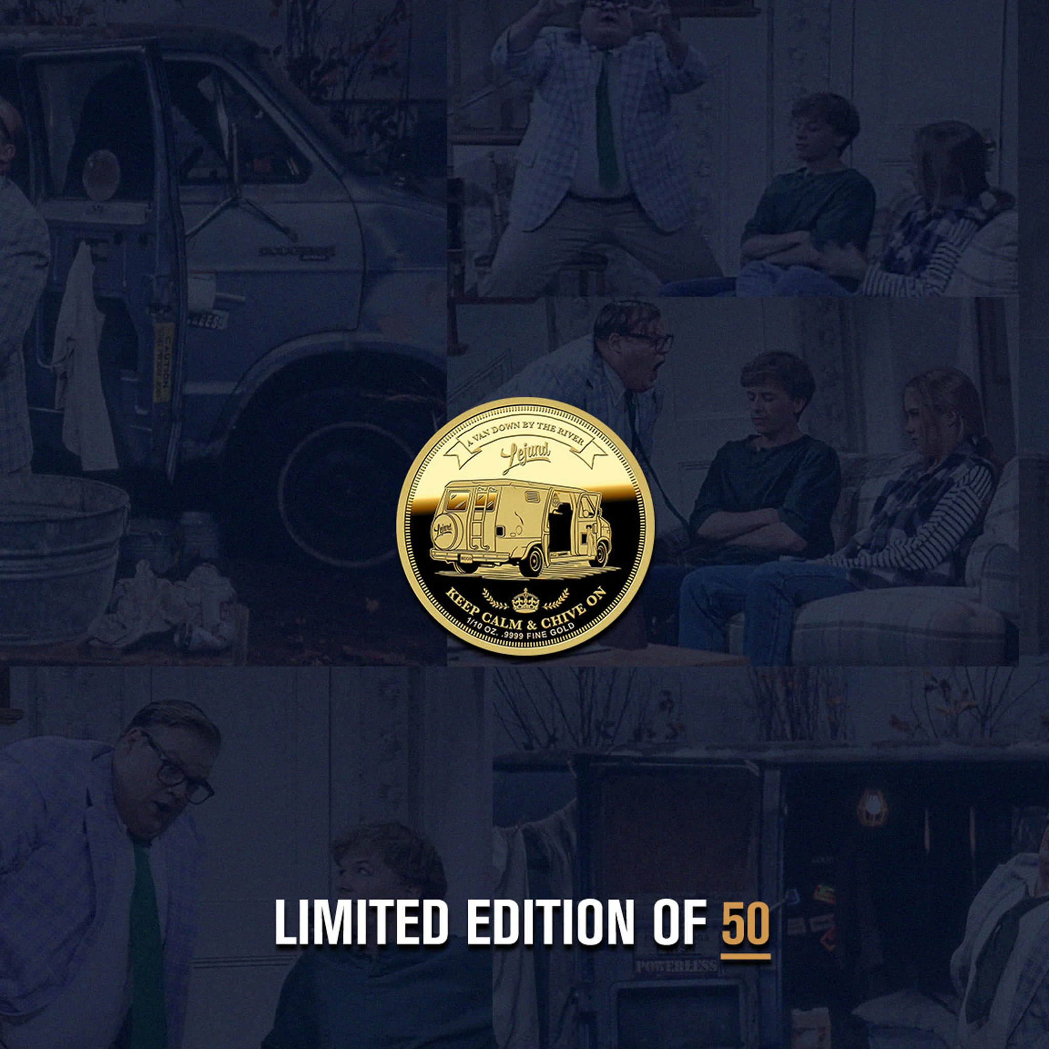 Chris Farley Down By The River Gold Coin 1/10 oz - Image 2