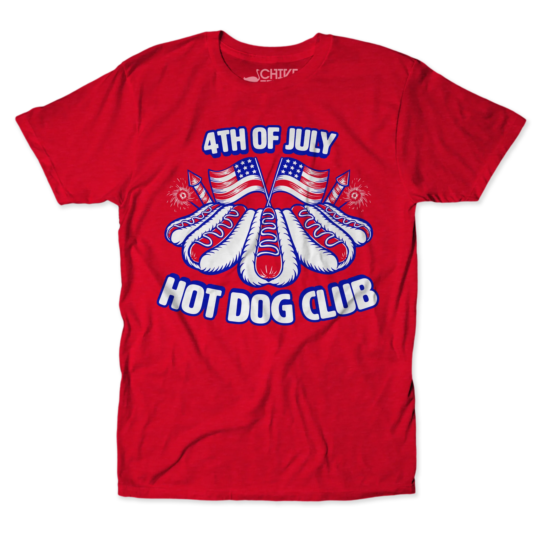 Hot Dog Club Unisex Tee - Image 2