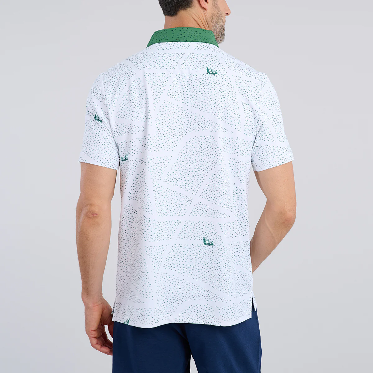 Just A Trim Men's Polo - Image 3