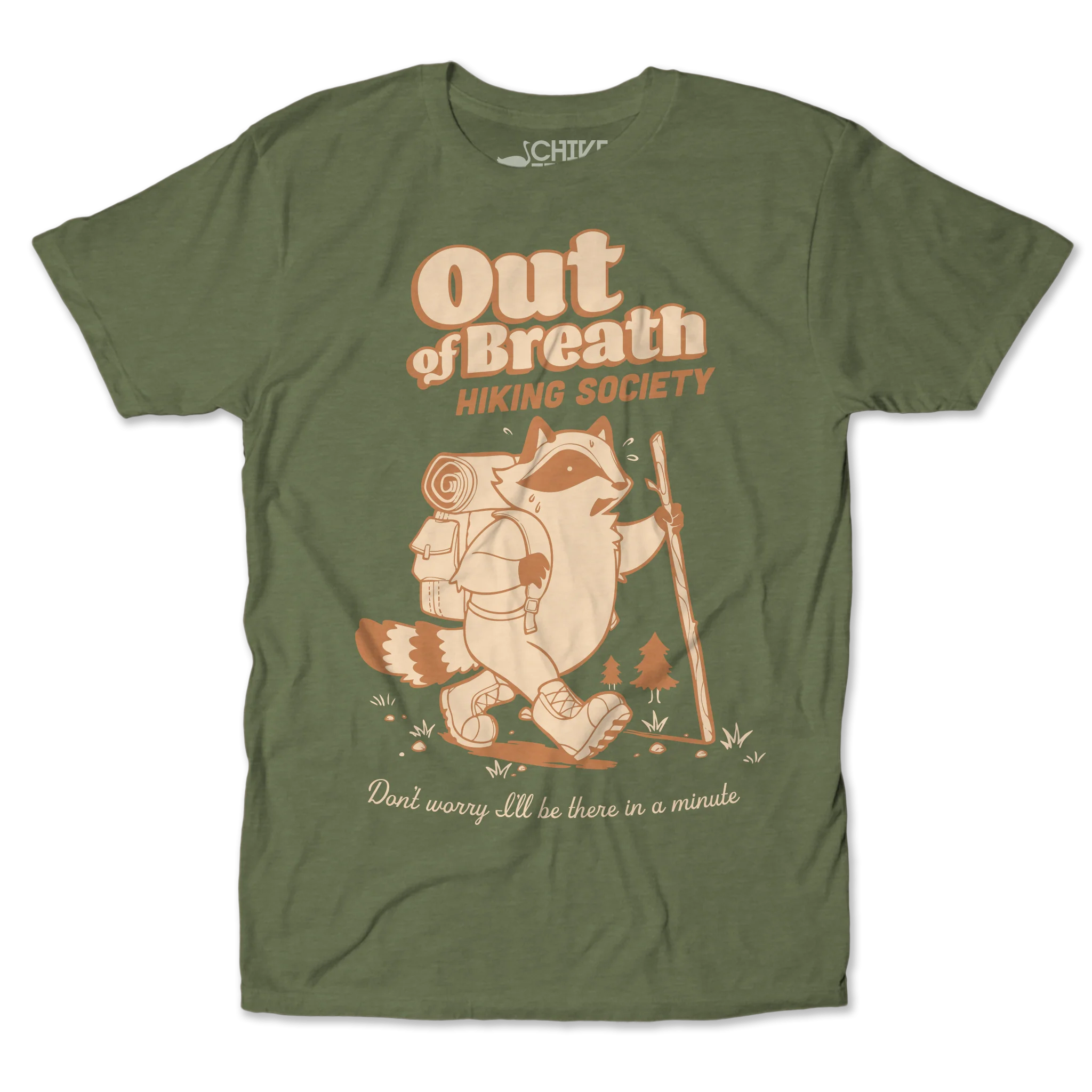 Out Of Breath Hiking Society Unisex Tee