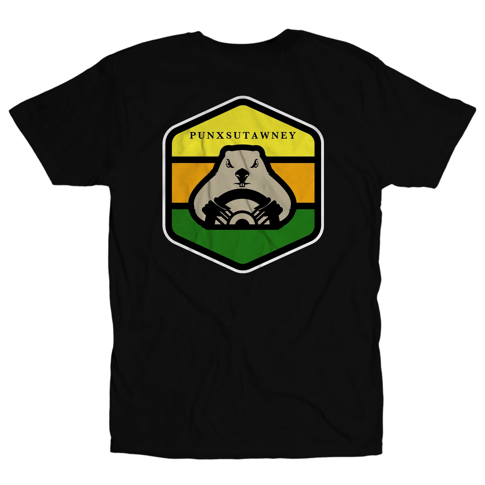 Punxsutawney Badge Unisex Tee - Image 2