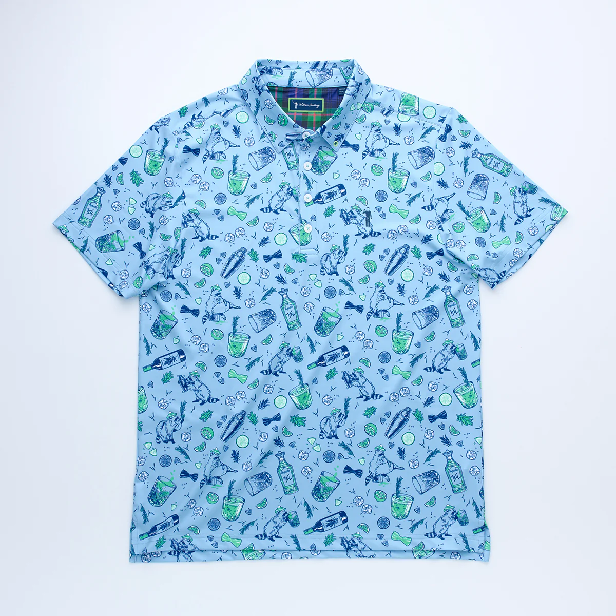 Salty Raccoon Men's Polo - Image 5