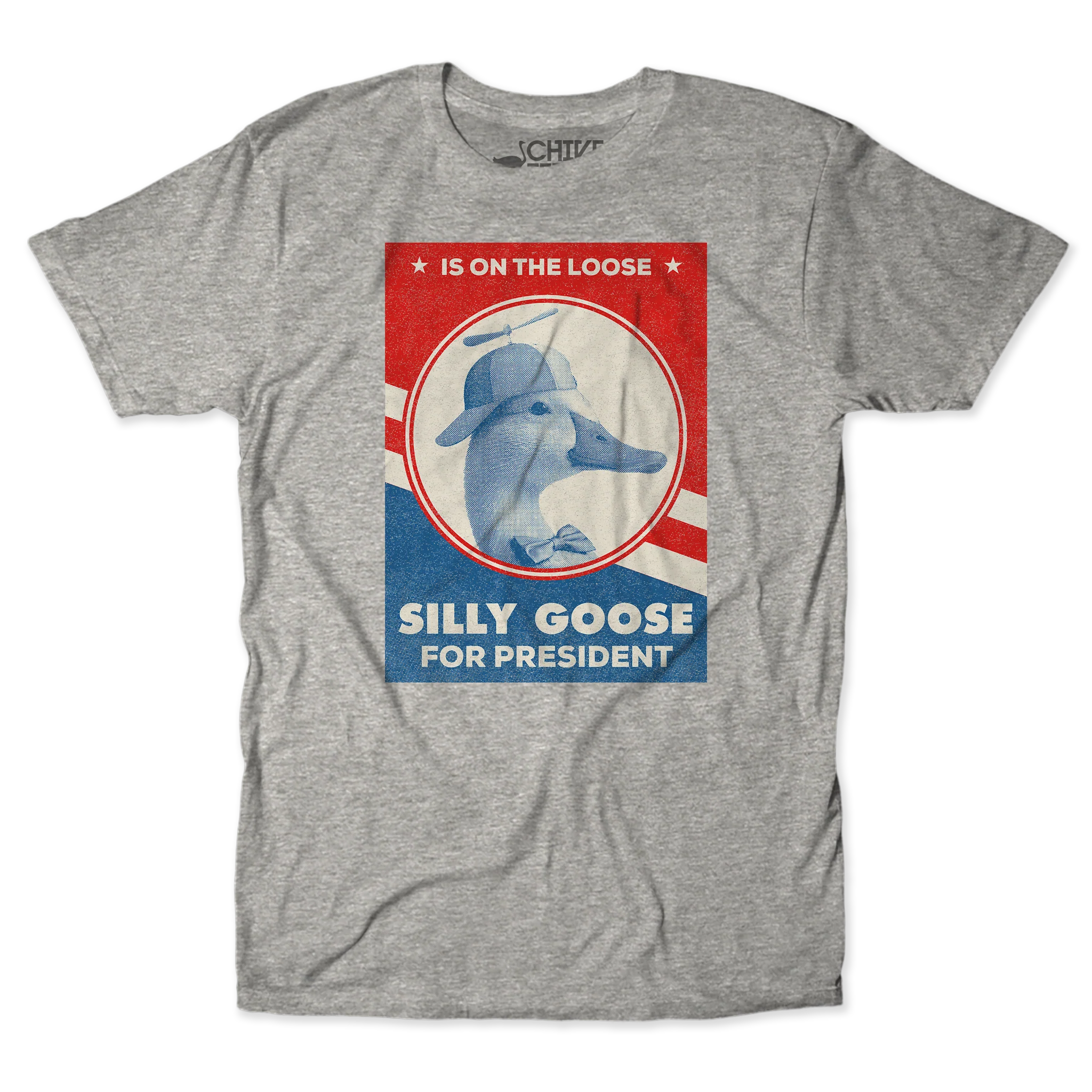 Silly Goose For President Unisex Tee - Image 2
