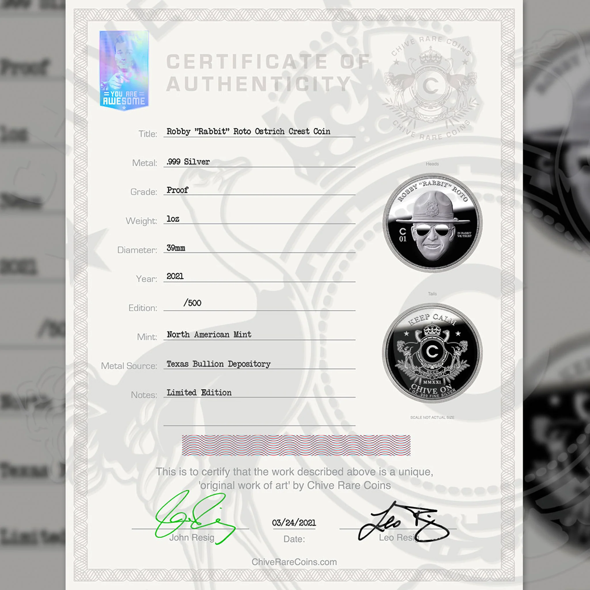 Super Troopers Complete Coin Set - Image 11