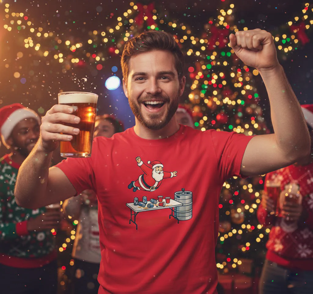 Table Dive Santa Tee - Image 2