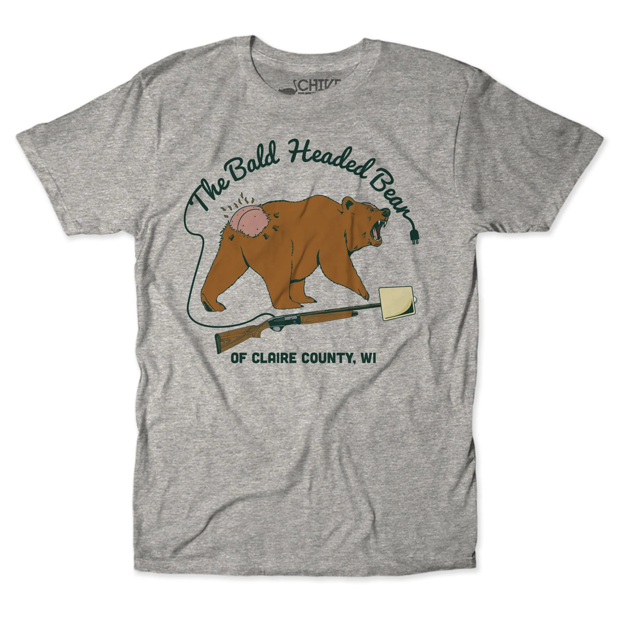 The Bald Headed Bear Of Claire County Unisex Tee